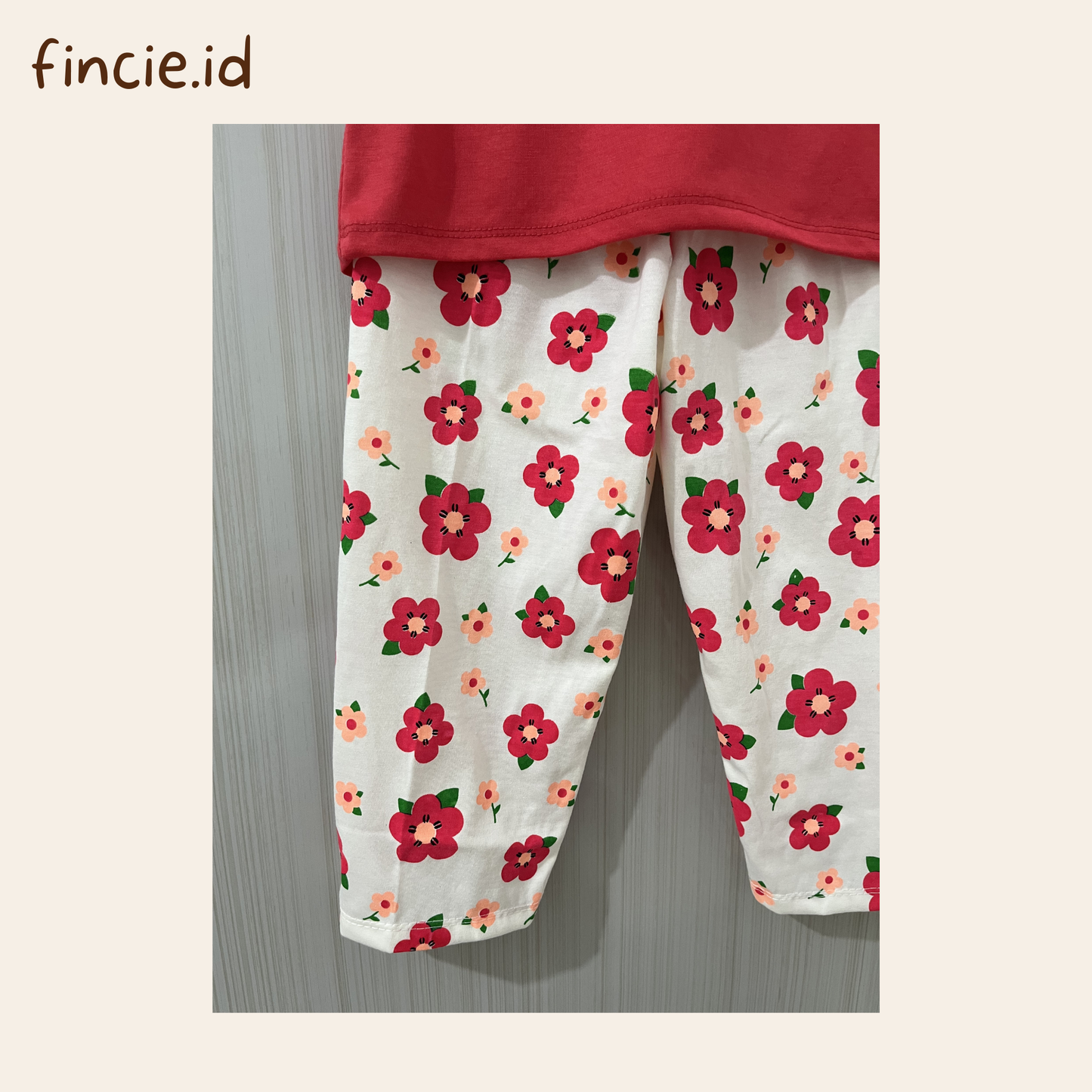 Setelan CP Anak Perempuan Lengan Ruffle 1-10 Tahun